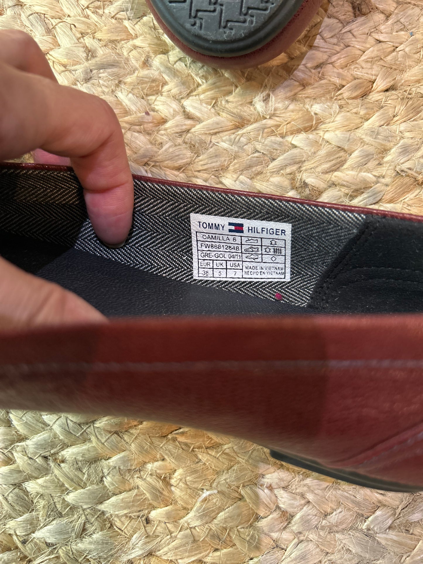 Tommy Hilfiger loafers 38