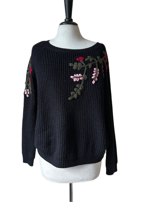 Embroidered sweater