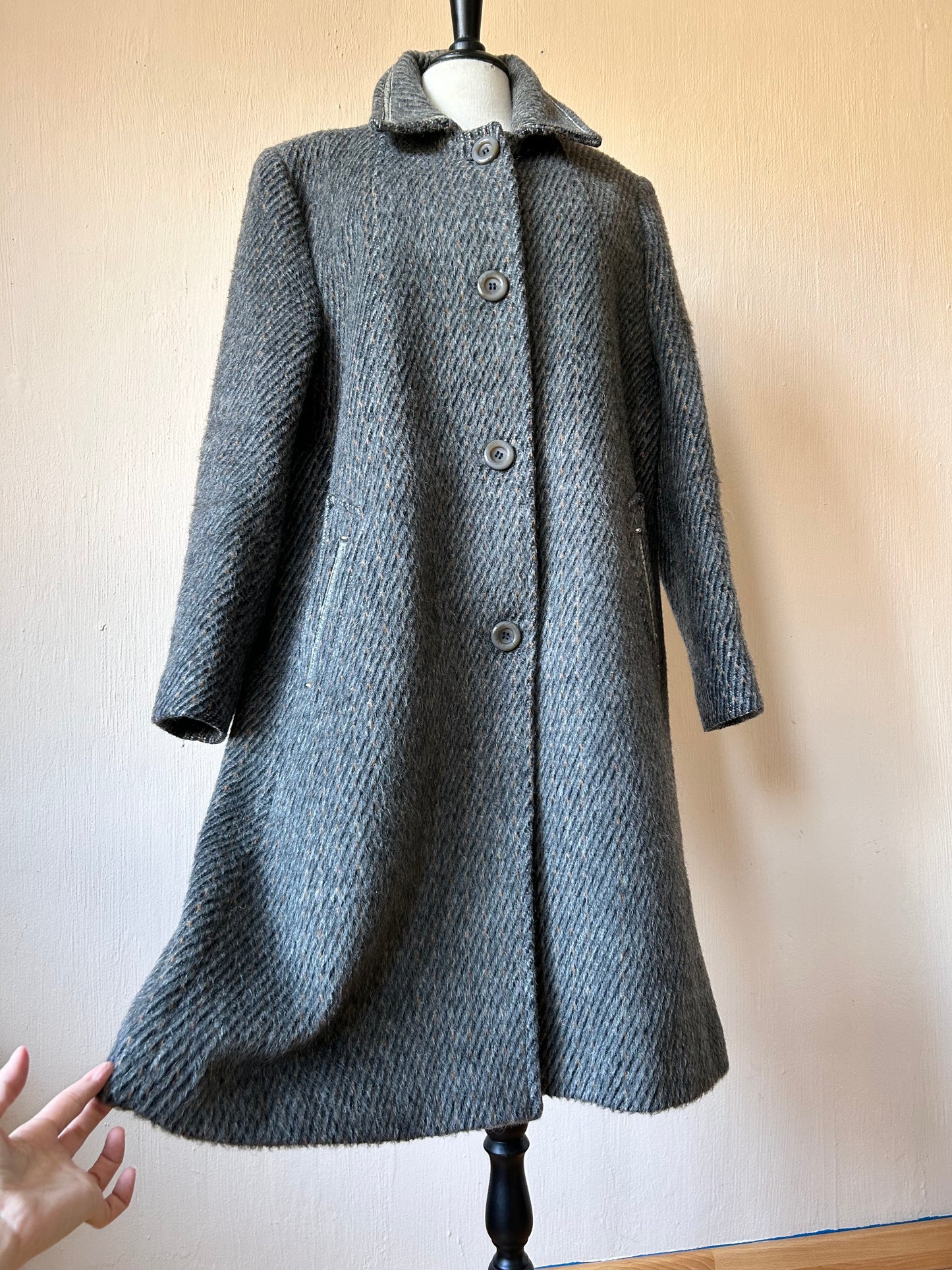 Vintage wool coat L