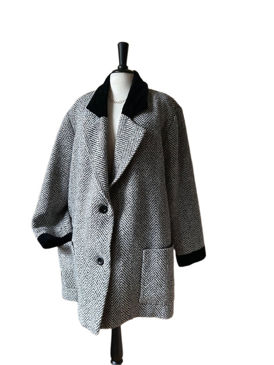 90s Vintage wool coat