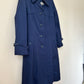 Vintage navy trench-coat 70s