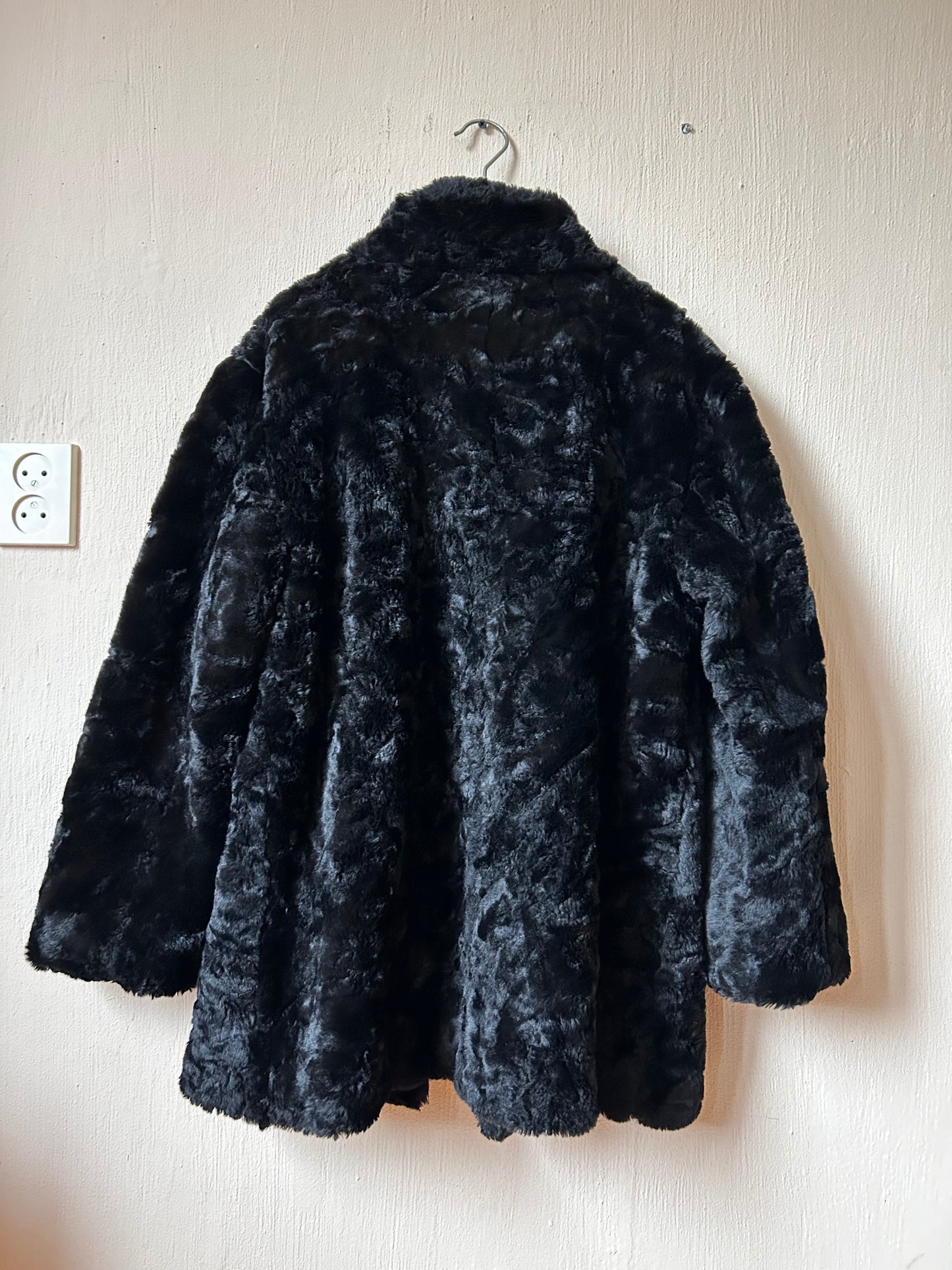 Vintage faux fur coat