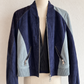 Karl Lagerfeld Colorblock Suede Bomber Jacket - EU 34 / FR 36 / IT 40⁠