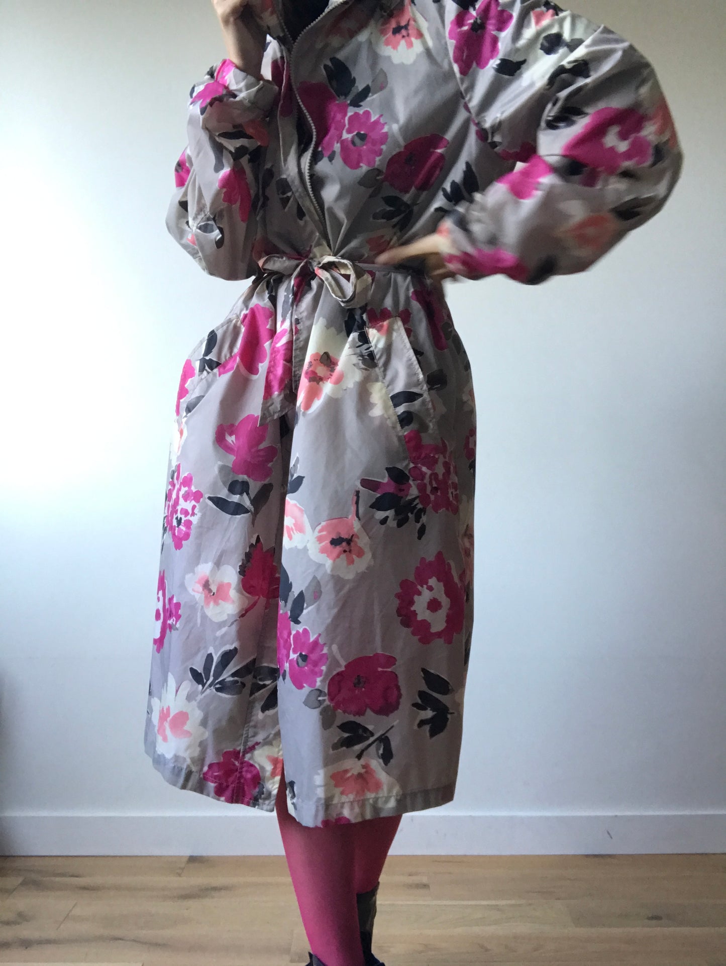 Floral Raincoat spring/fall