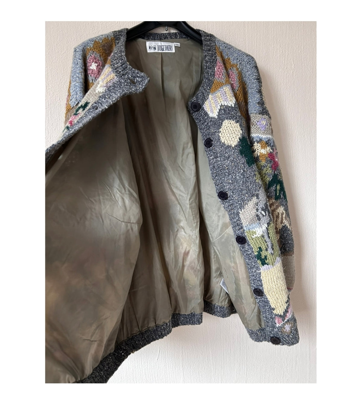 Vintage Together wool cardigan
