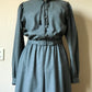 Belted wool dress