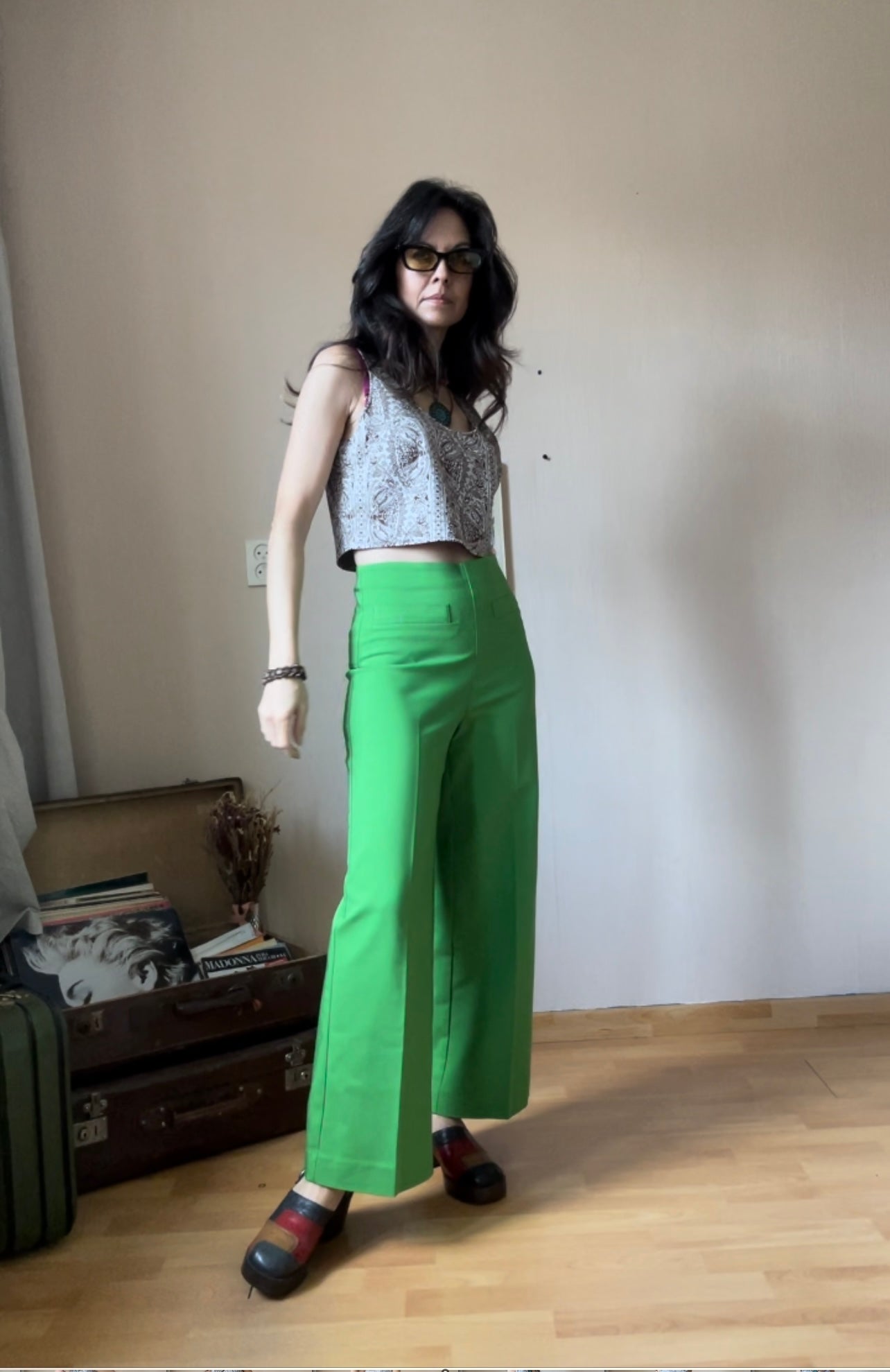 Wide leg elephant pants