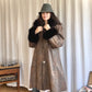 80s vintage winter coat (L)