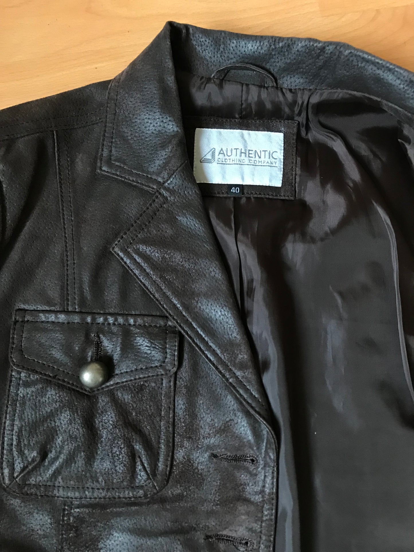 Vintage leather jacket