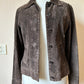 Vintage brown suede jacket