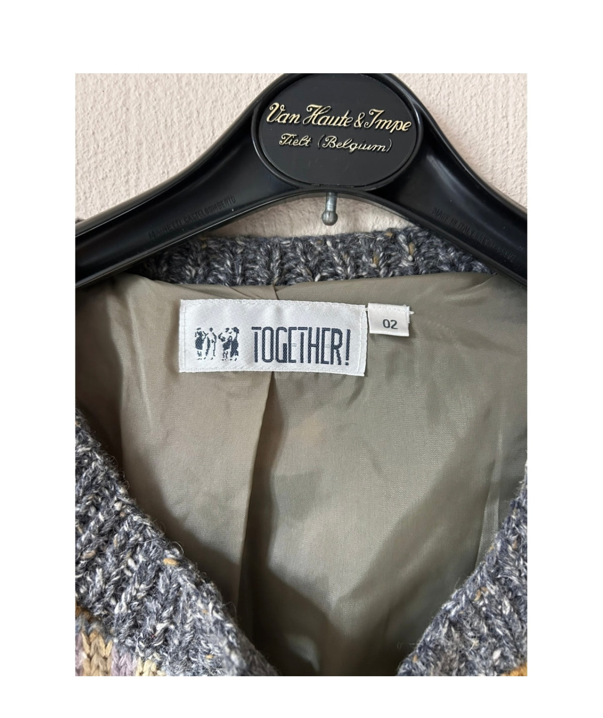 Vintage Together wool cardigan