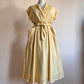 Tie belt 50s classic dress