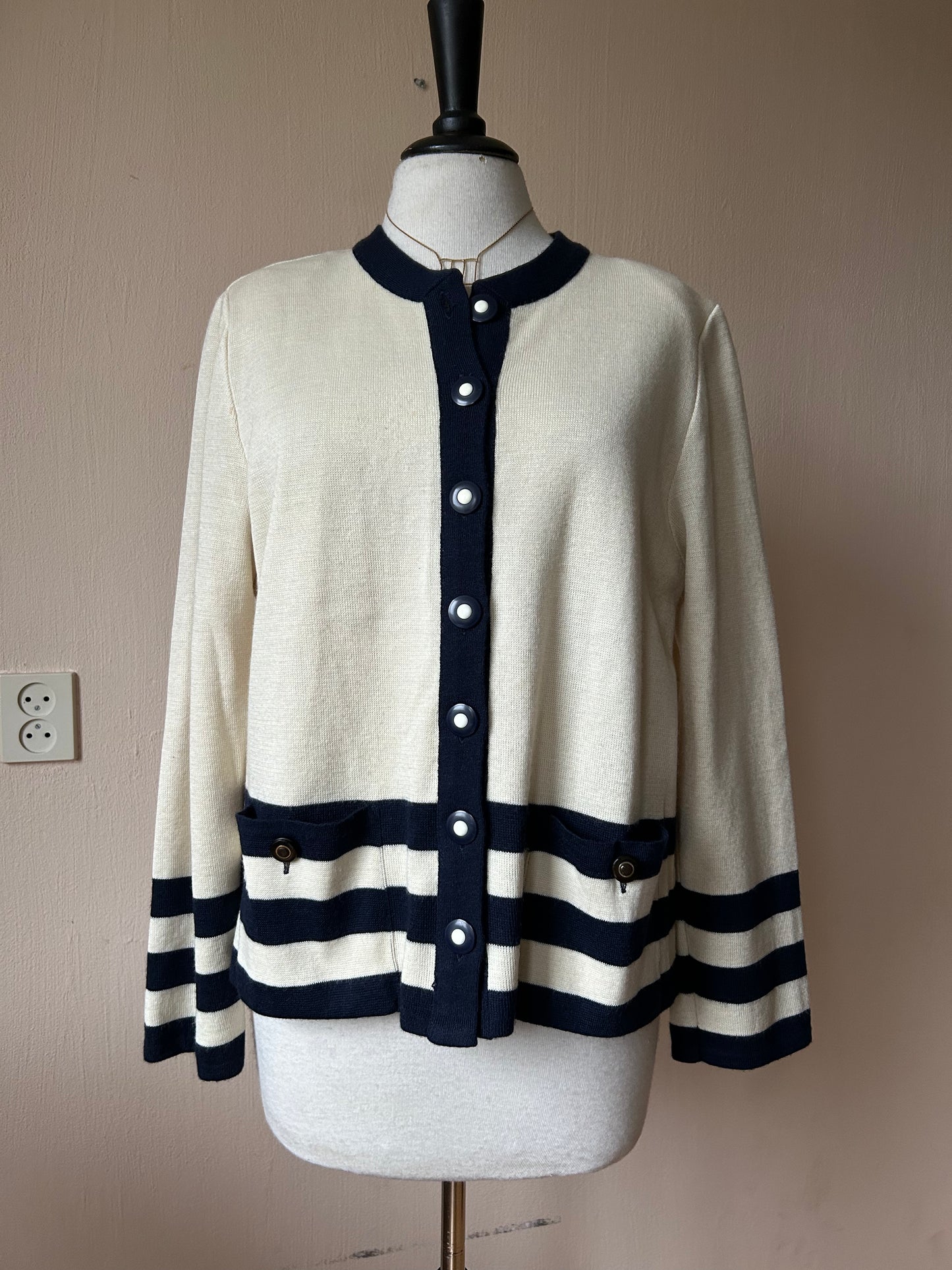 Devernois wool cardigan