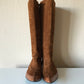 Vintage suede boots