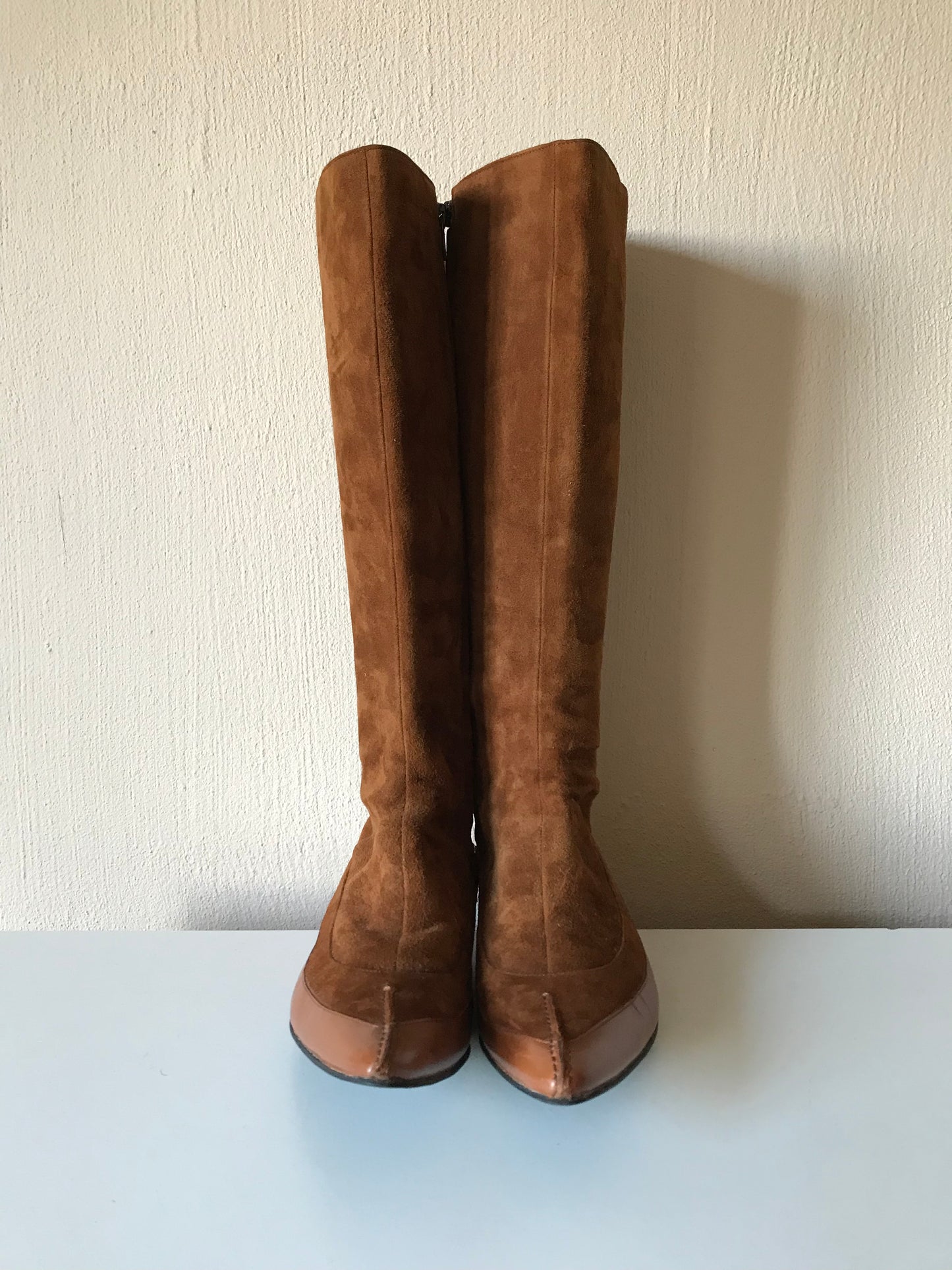 Vintage suede boots