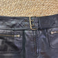 Mat Sui leather skirt
