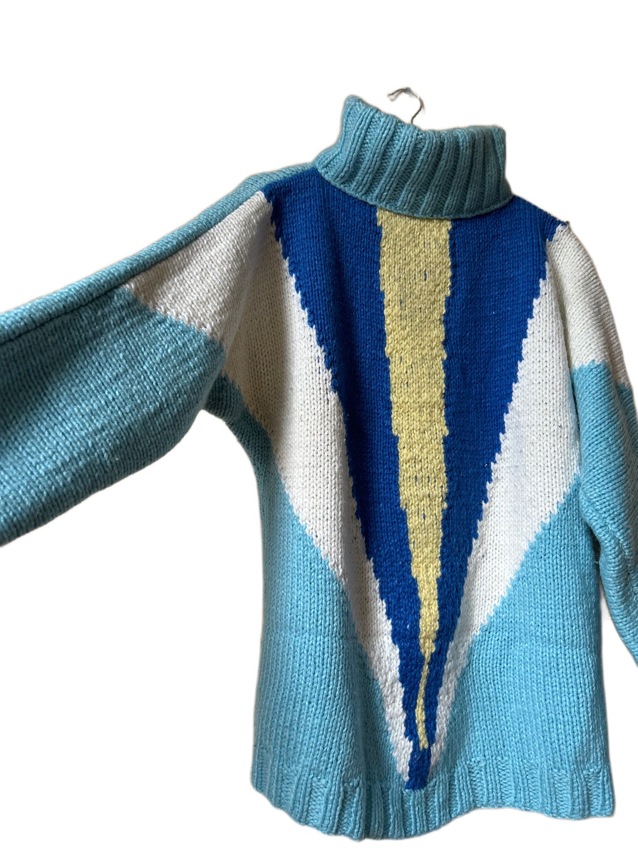 Vintage hand knit pullover