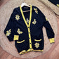 Escada 100% coton cardigan (38)