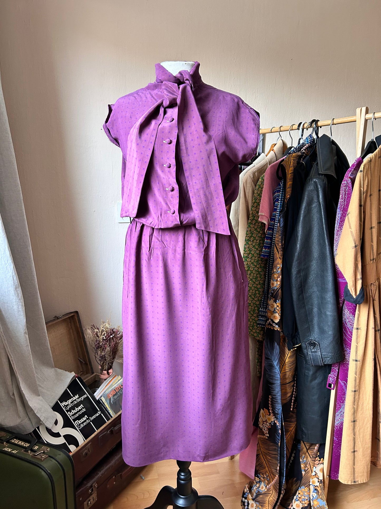 Silk vintage dress