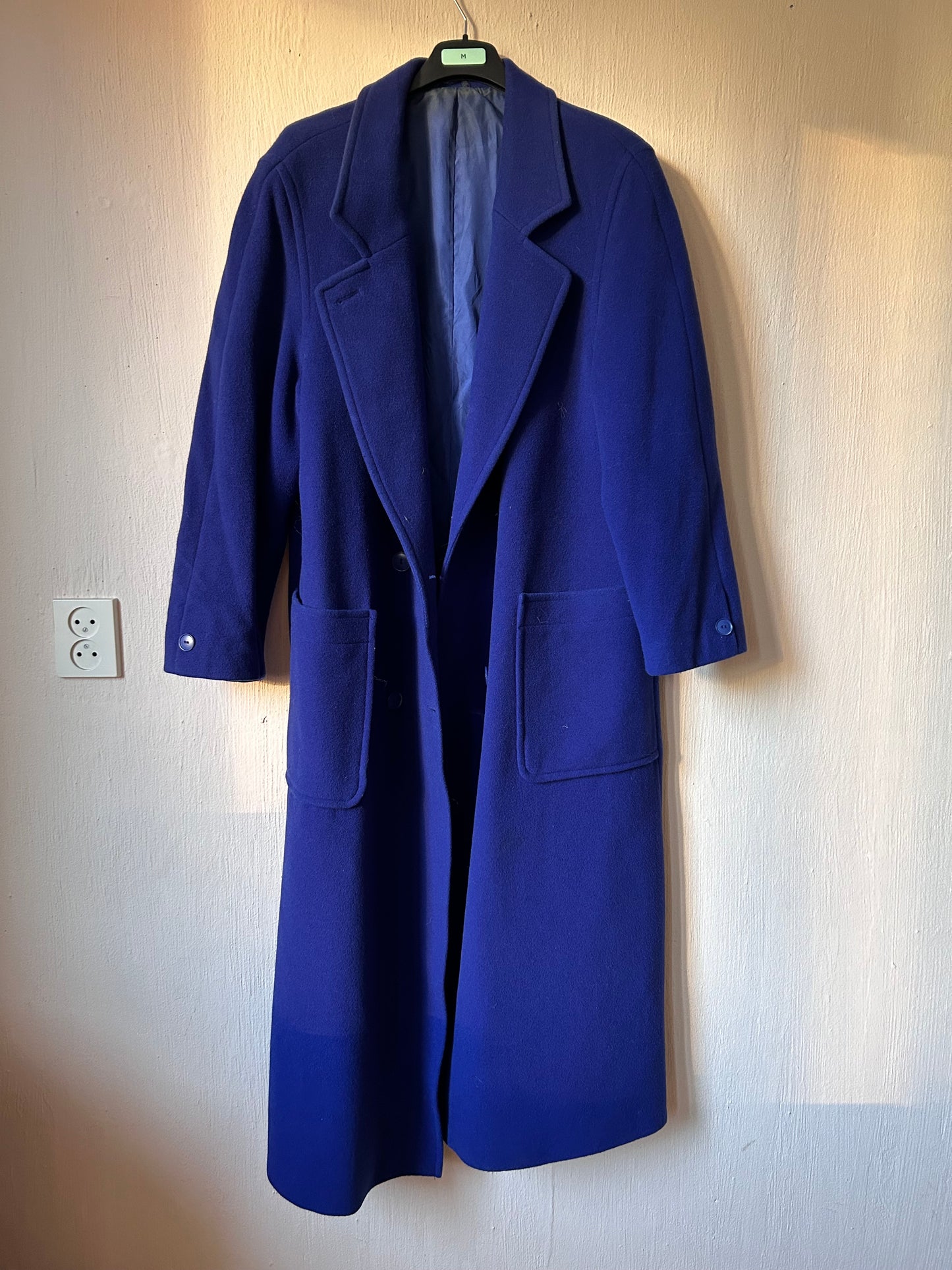 Vintage wool maxi coat