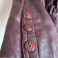 80s vintage lamb leather jacket