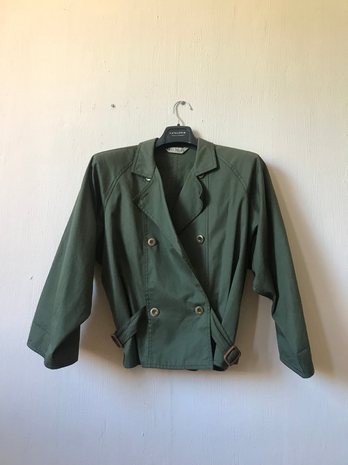 Max Mara vintage crop jacket