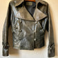 Vintage leather biker jack 42