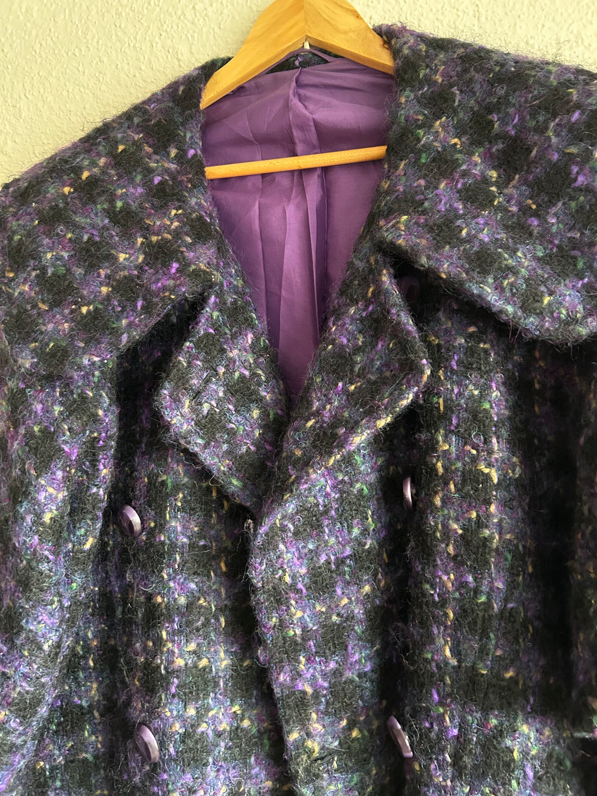 Mohair winter coat L/XL