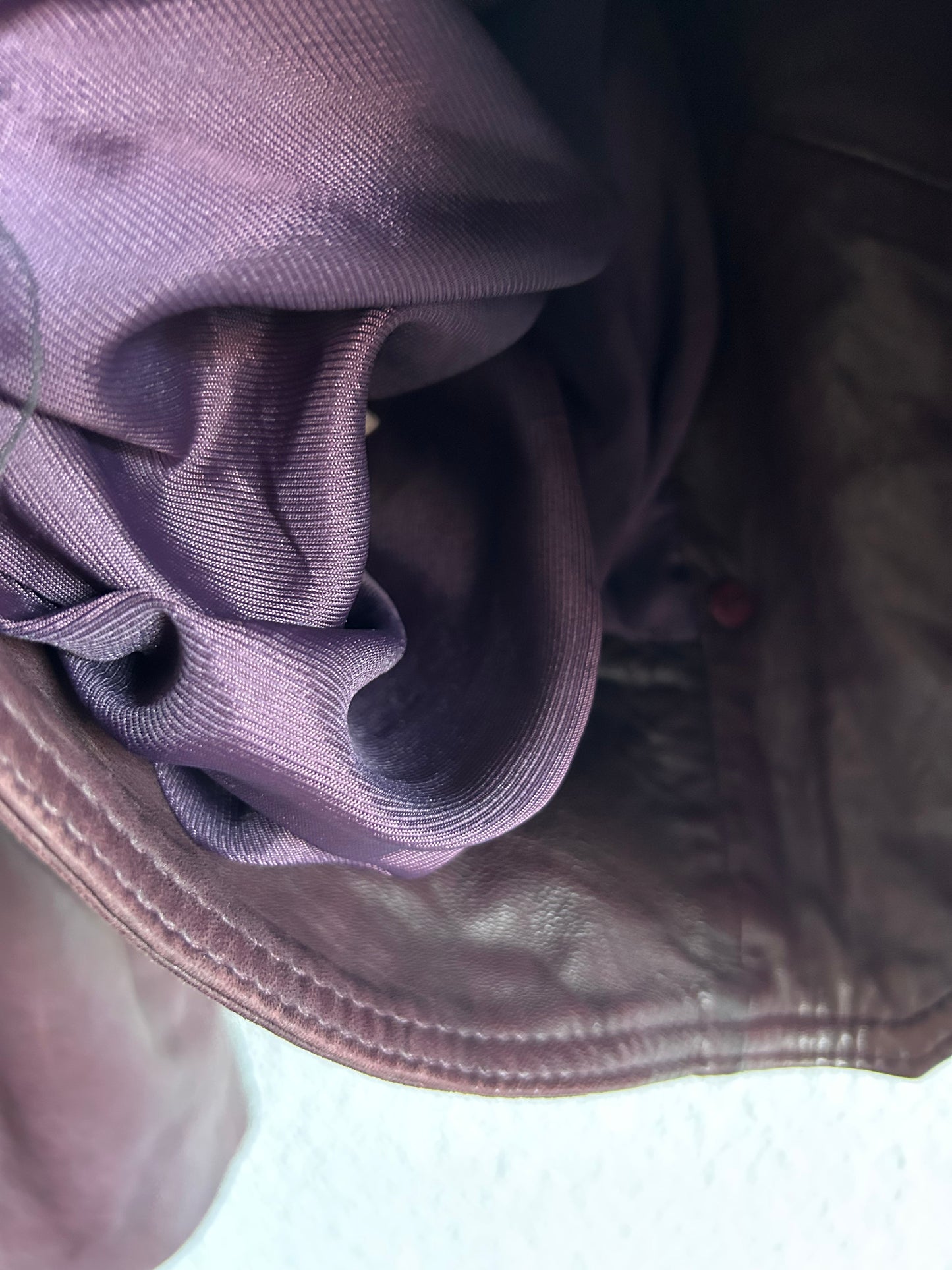 80s vintage lamb leather jacket