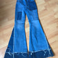 Moschino flared elephant jeans