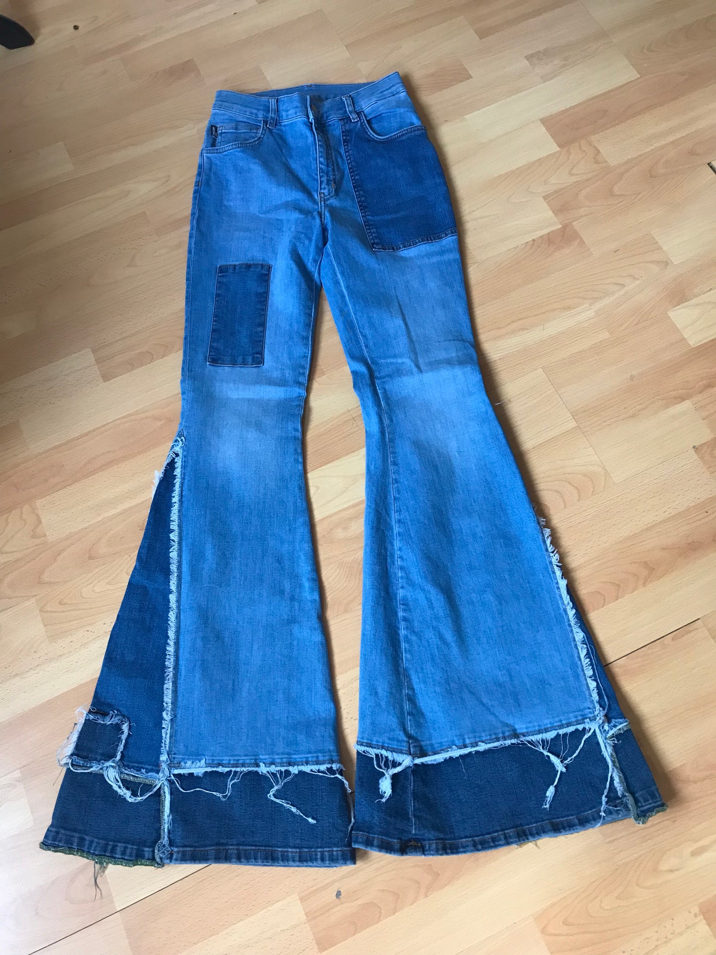 Moschino flared elephant jeans