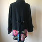 Rossella Carrara 100% Wool Embroidered Double-Breasted Coat