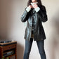 Gina Bacconi leather coat