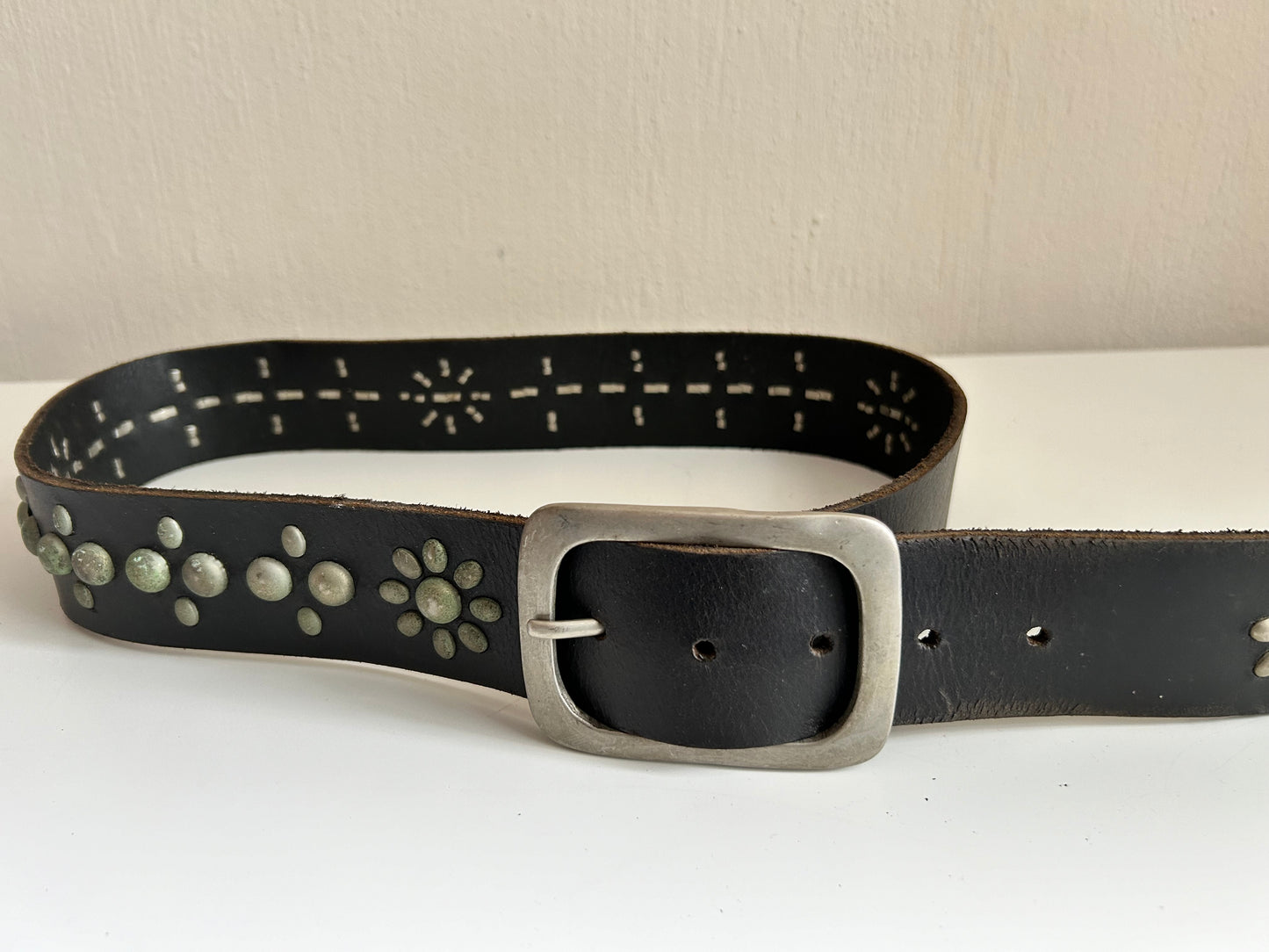 Vintage leather belt