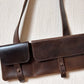 Vintage leather crossbody