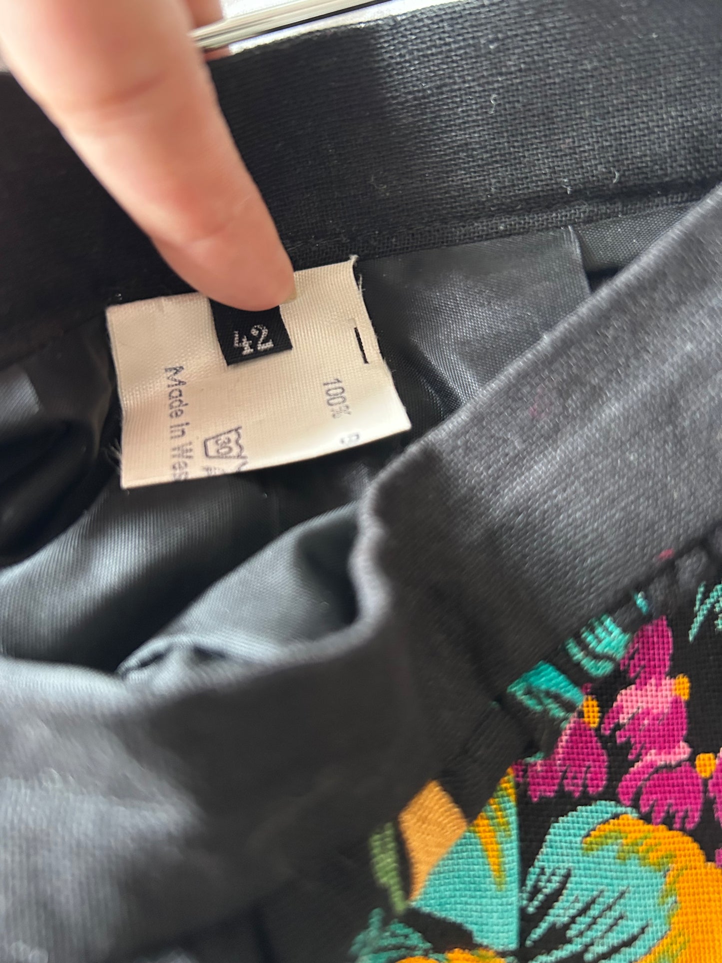 Vintage linen culotte (42)