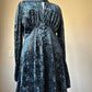 Vintage velvet feel dress