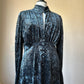 Vintage velvet feel dress