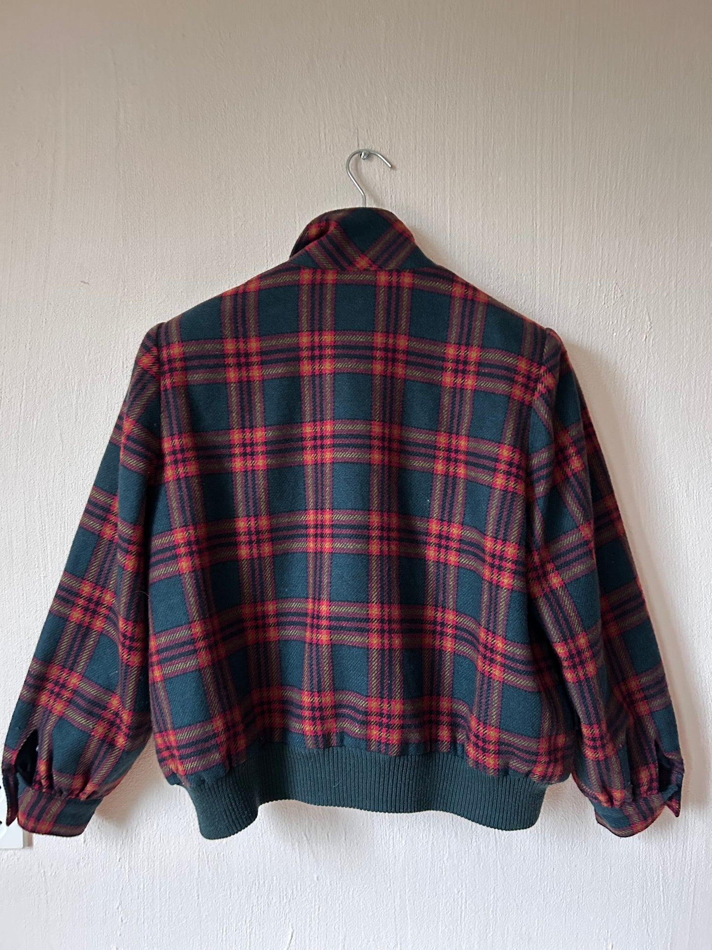 Vintage wool bomber