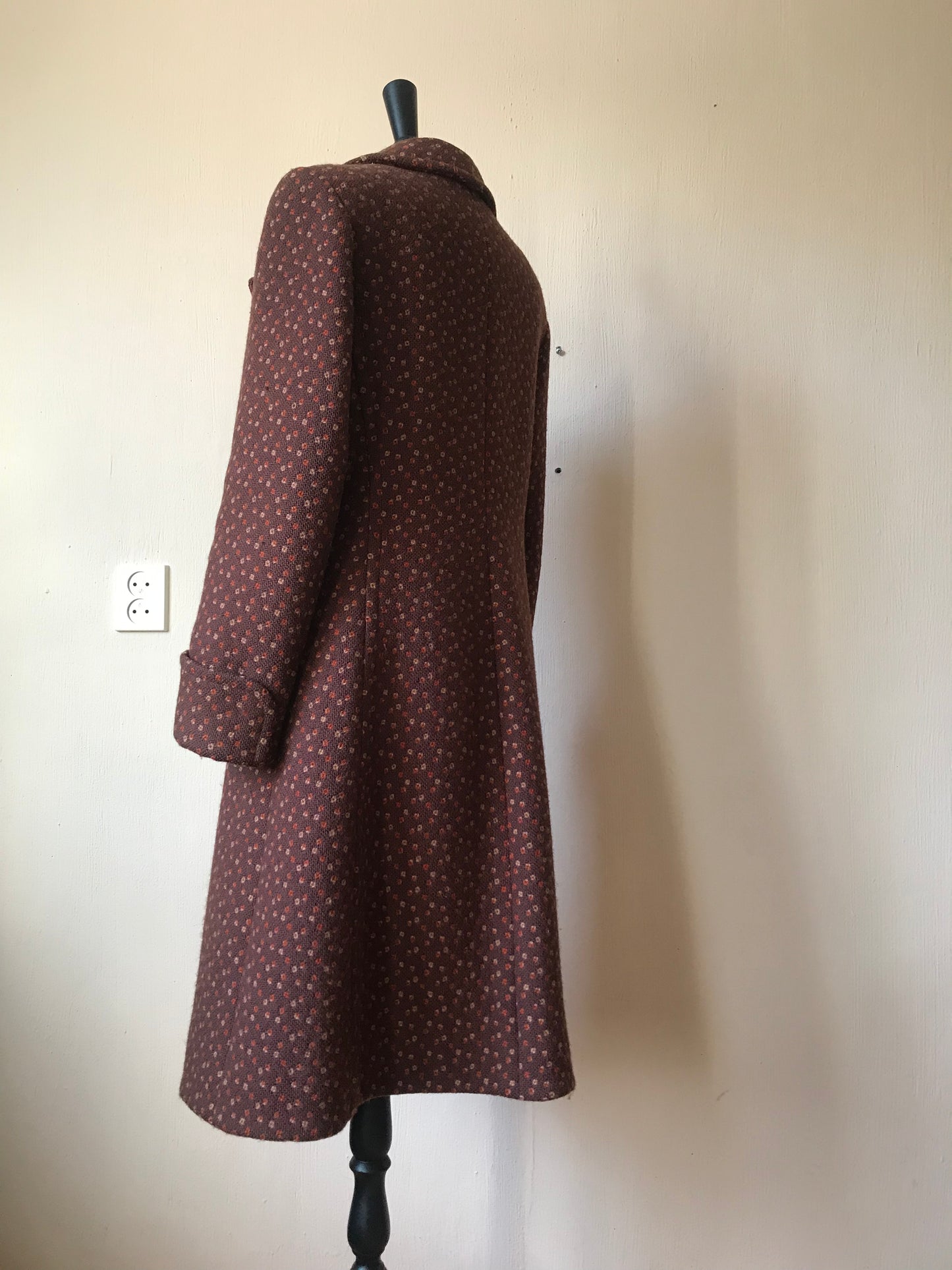 70s vintage wool coat