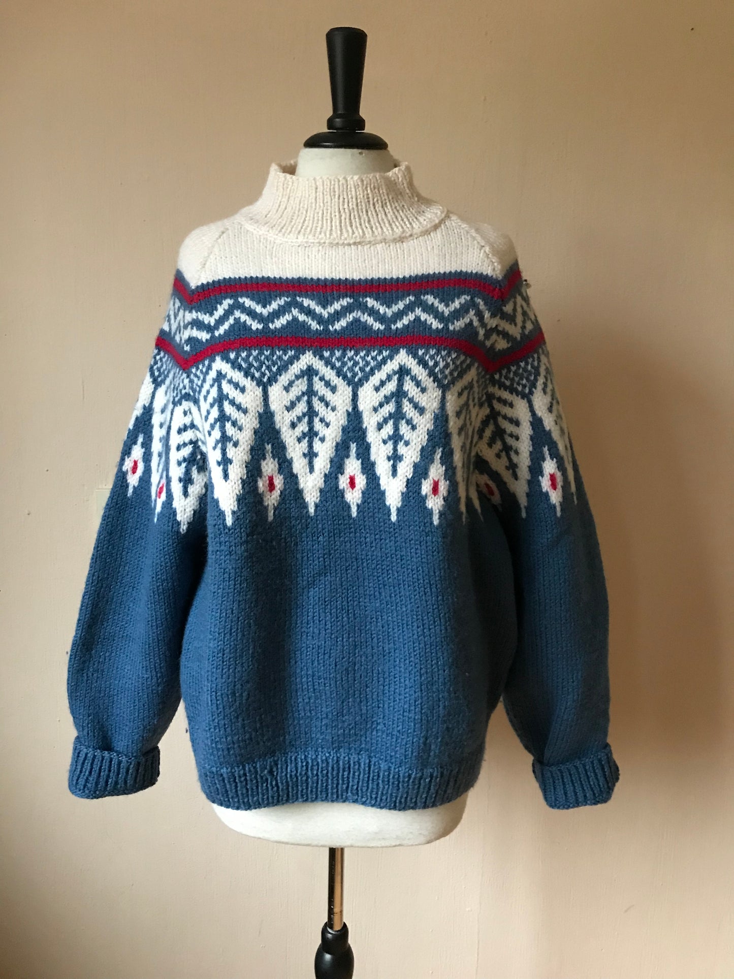 Nordic knit pullover