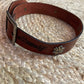 Vintage leather belt S