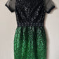 Diesel full sequin mini dress