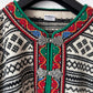 Nordic knit wool jumper XL