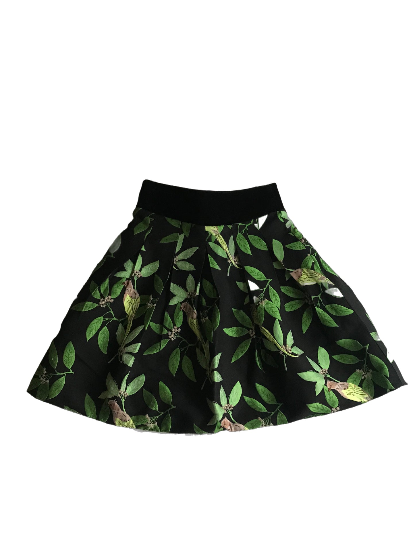 Vintage pleated mini skirt