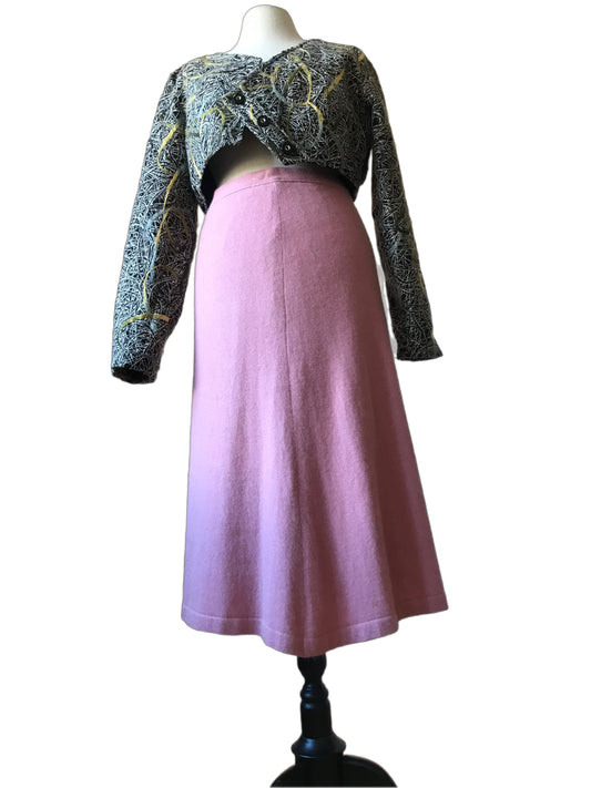 Vintage angora skirt