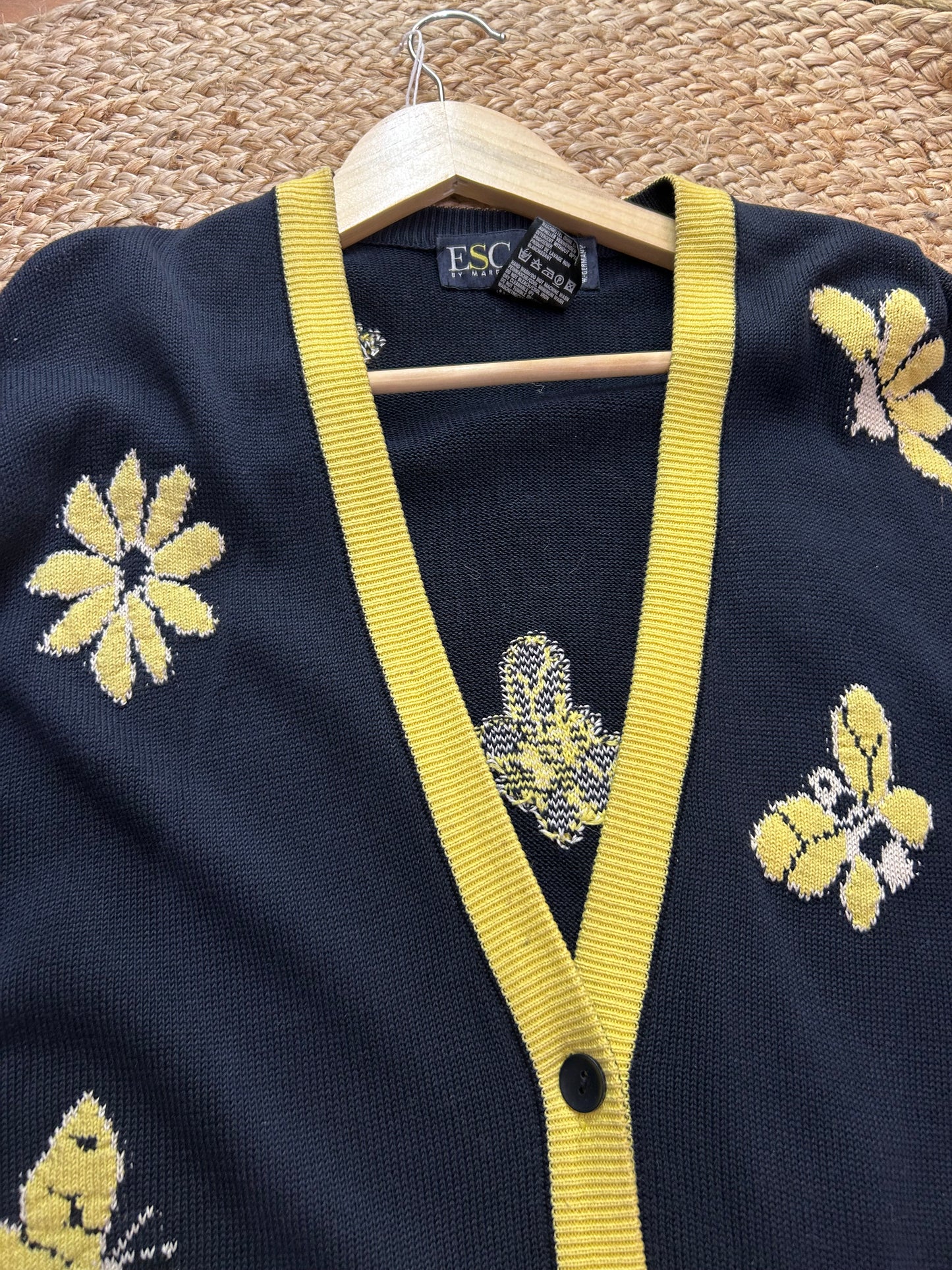 Escada 100% coton cardigan (38)