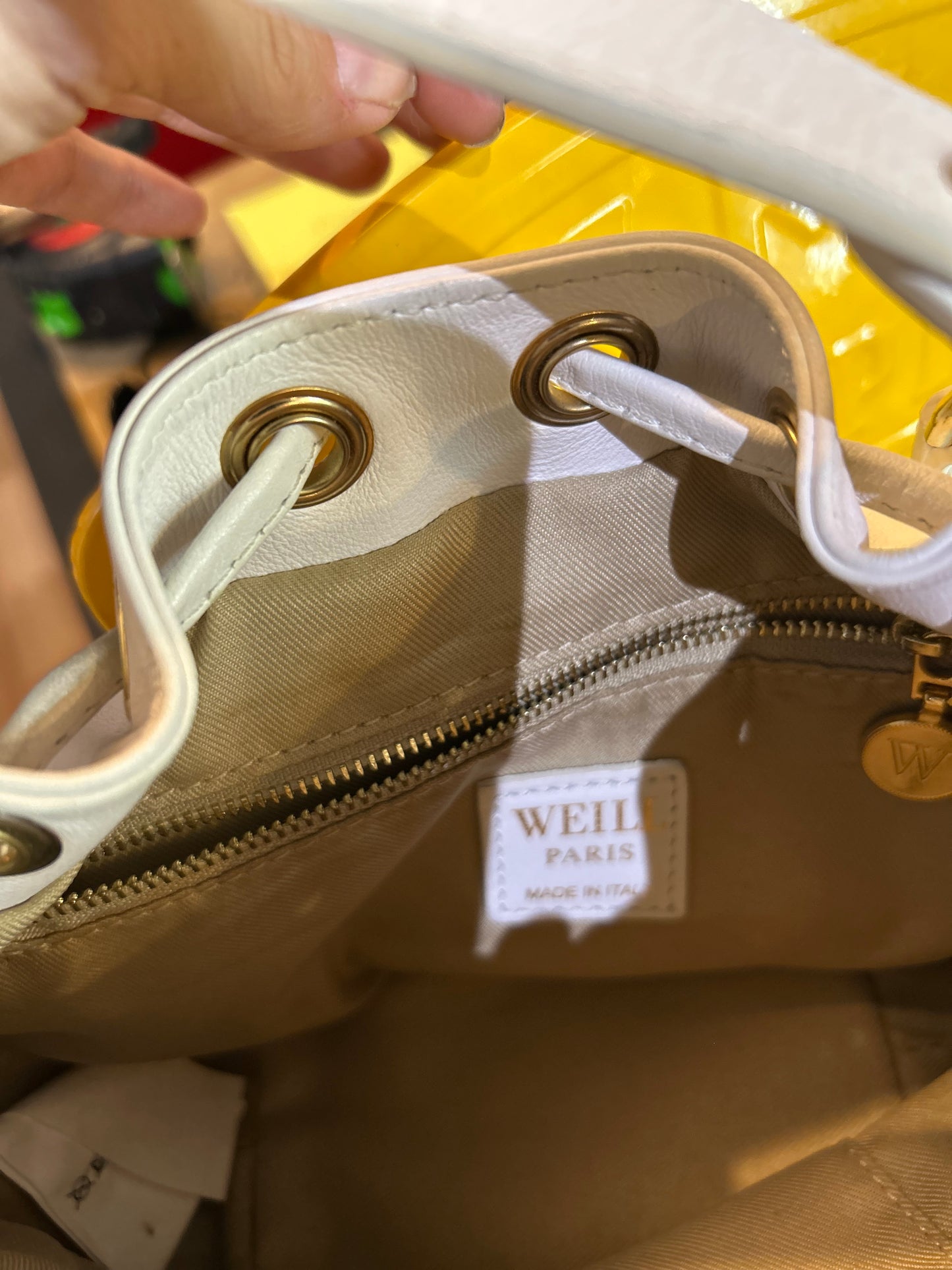 Weill Paris mini bucket bag