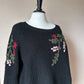 Embroidered sweater