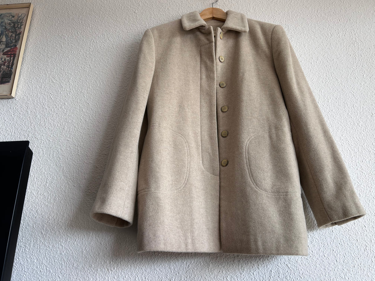 Vintage wool & cashmere coat